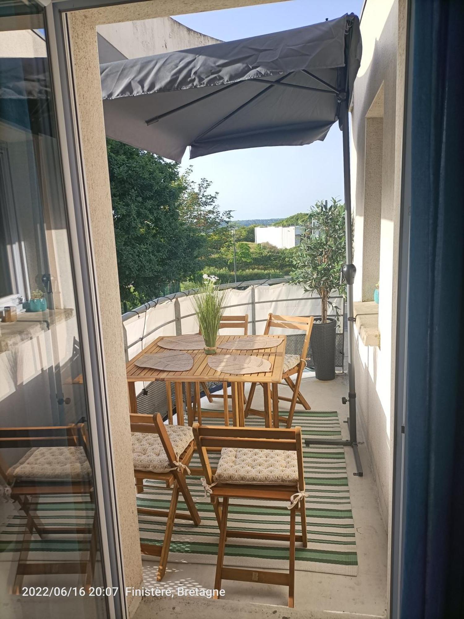 L'escale N°13 :Appartement standing dans résidence Brest Esterno foto